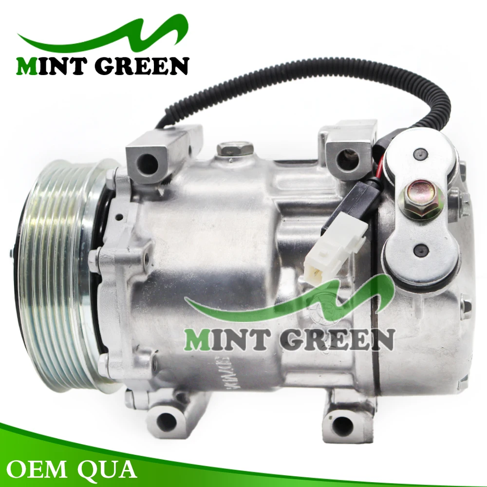 AC Compressor For CITROEN XSARA PICASSO Coupe PEUGEOT Sanden 1421F 1421206 6453EN 6453JH 55303853 145972 700510039 9635587780