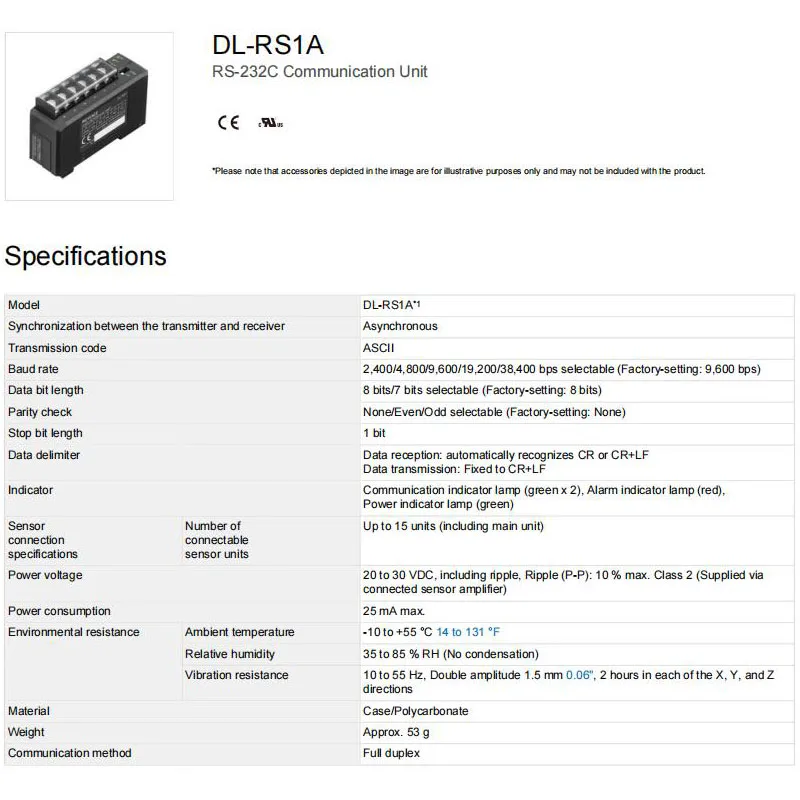 DL-RS1A KEYENCE brand new genuine communication module amplifier, large quantity in stock, welcome to consult.