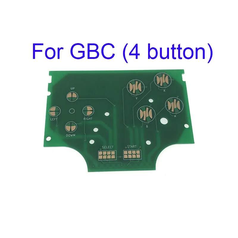 لوحة PCB بأزرار تصنعها بنفسك لـ GBA ، GBC ، GB ، لعبة تحكم كلاسيكية ، صبي ، من 6 أزرار PCB ، لوحة لوحة ABXY D