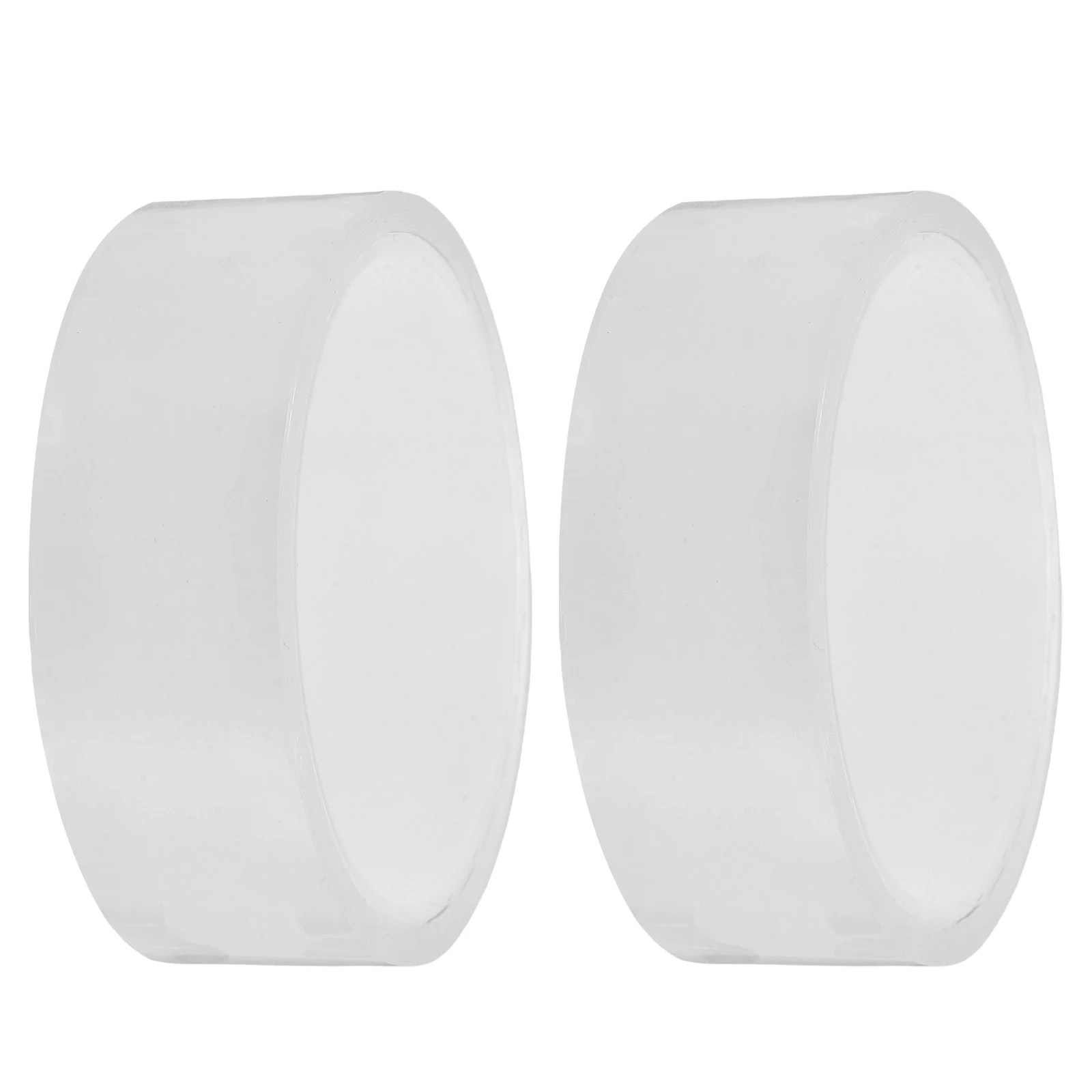 

2 Rolls Clear Self Adhesive Caulk Tapes Sealing Strips For Bathroom Toilet Seams Waterproof Tape Set Gap Filler Sealant Strip