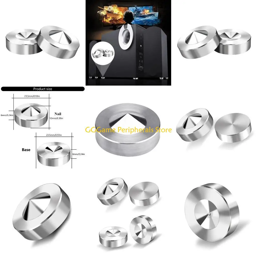 

U55B Durability Speaker Feet Speaker Spikes For Vibration Reduction Sound Enhancement