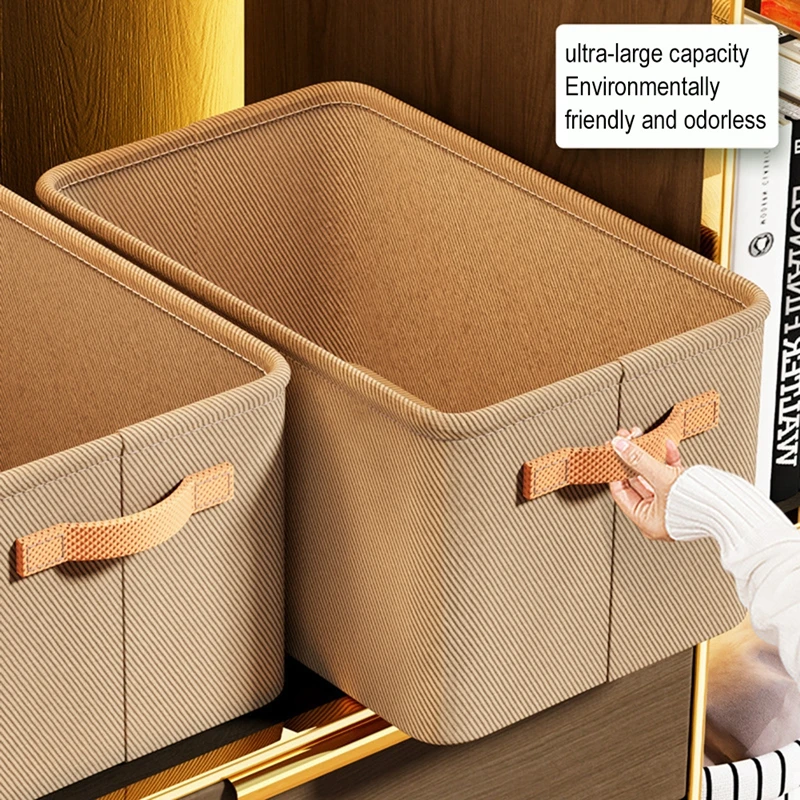 

1Pcs Oxford cloth Storage box Ample Storage Storage Robust Steel Frame Storage Box Household items