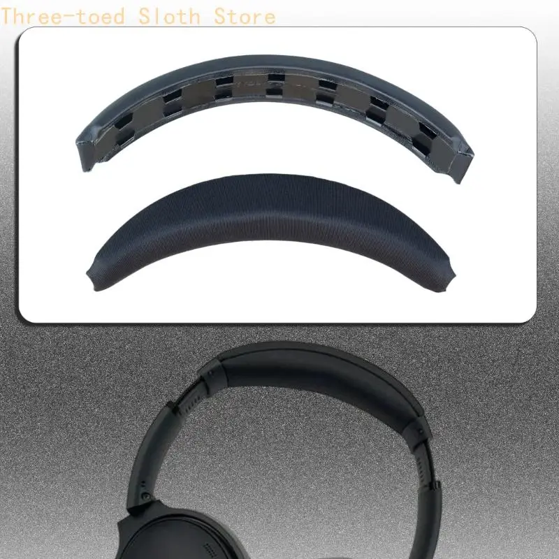 헤드폰 QC35 용 헤드 밴드 헤드 빔 QC45 QC45 오버 이어 헤드폰 헤드 밴드 수리 부품 E74A