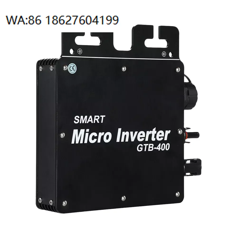 600W 700W 800W Grid Tie Micro Inverter With Display Screen IP65 Waterproof MPPT DC28-50V PV Input Home PV Device