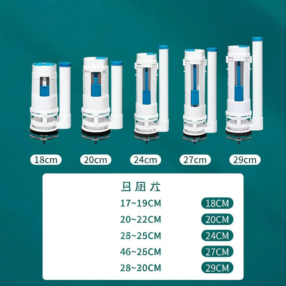 Bathroom Toilet Tank Repair Kit Flush Inlet Valve Universal Cistern Replacement Parts Durable ABS Components Accessory