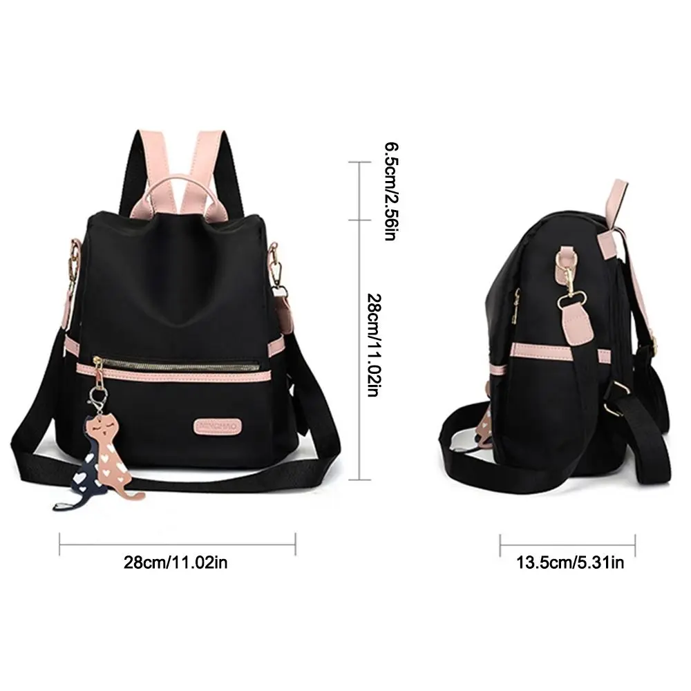 Casual Oxford Backpack Women Waterproof Nylon School Bags For Teenage Girls High Quality Fashion Travel Tote Packbag