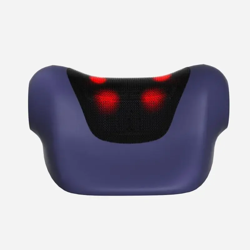 مريح C-شكل الرقبة الكتف مدلك مع تهدئة الحرارة متعدد المستويات كثافة قابلة للشحن لتخفيف الآلام تدليك وسادة عنق الرحم #4