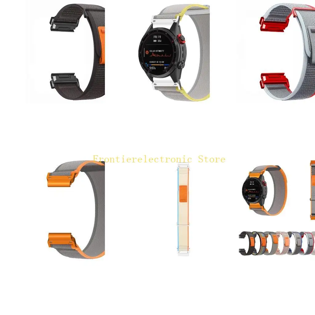 G8DB Watch Band Bracelet Sweatproof Wristband Quick Release Belt Wear Resistance