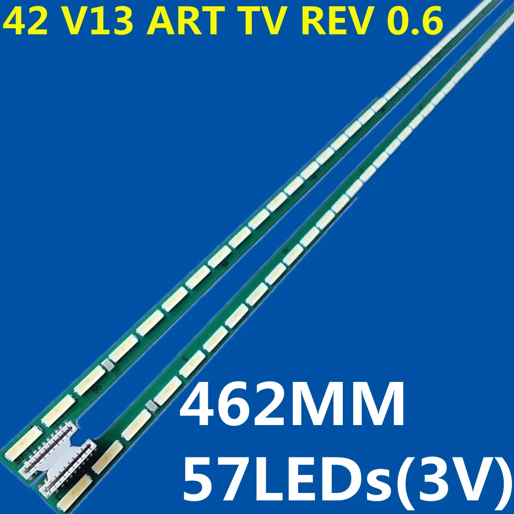 

LED Strip 57lamps 42"V13 ART TV 6920L-0001C 6922L-0072A for 42LA691S 42LA6800 42E700S 42E750A 42E760A 42E800A 42E5CHR 42E82RD