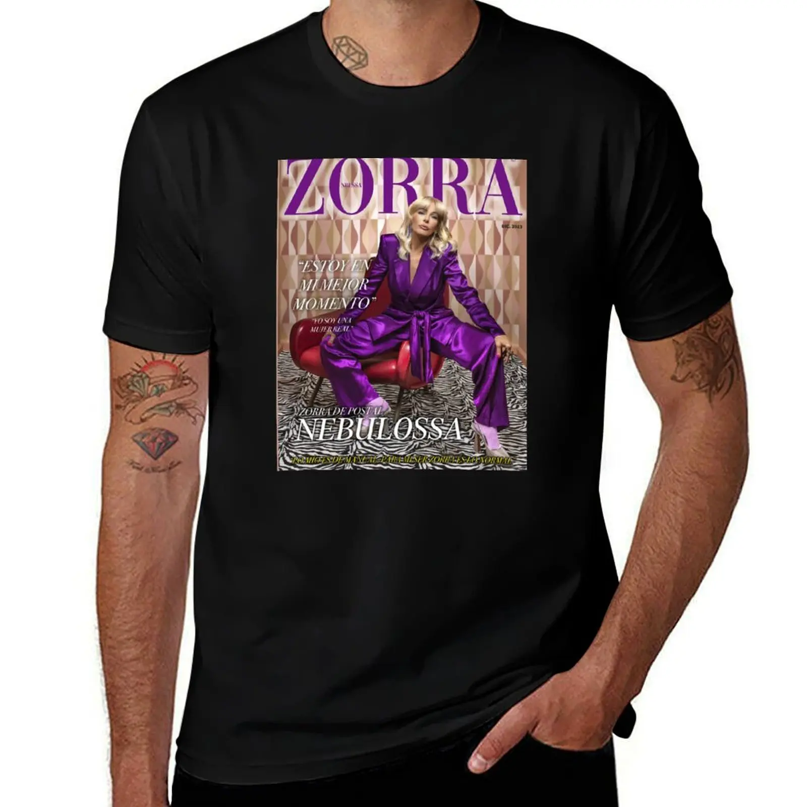 

NEBULOSSA ZORRA T-Shirt t shirt man cotton T-Shirt