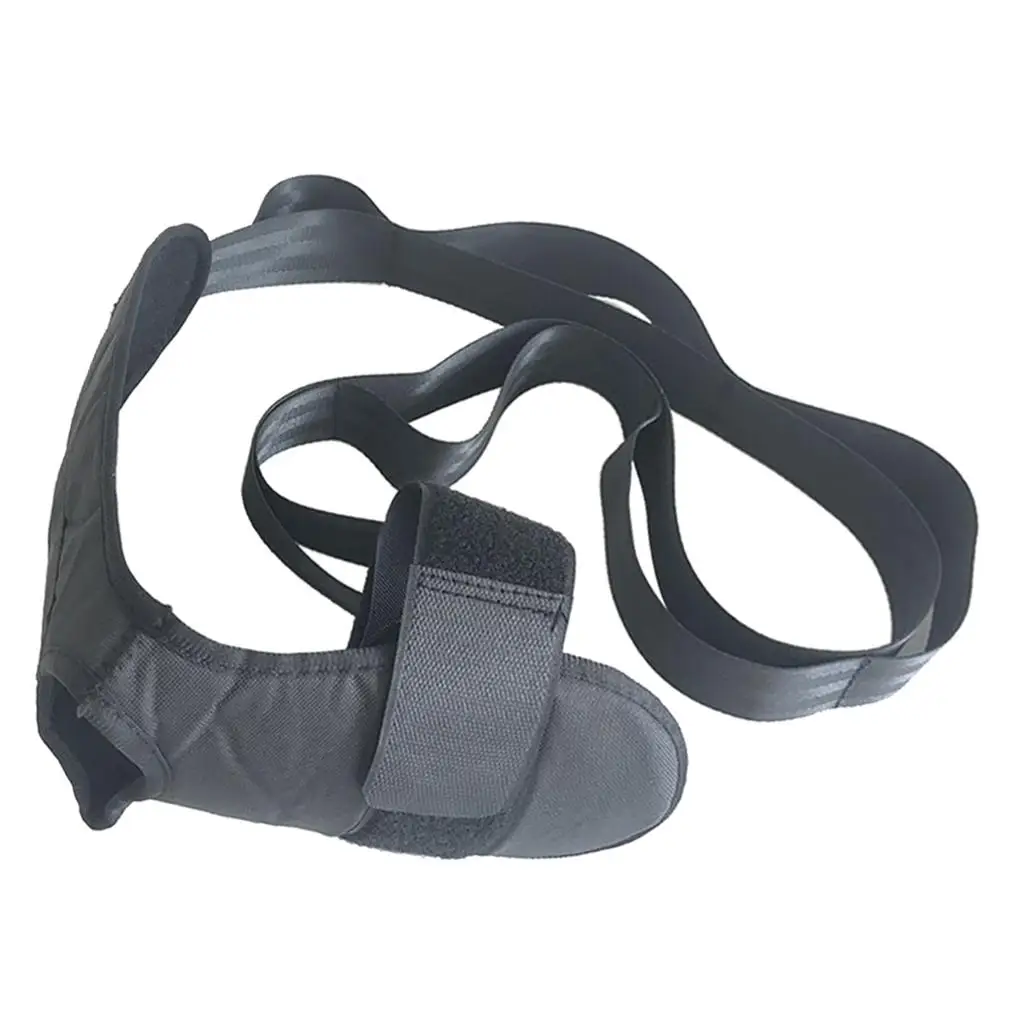 Adjustable Yoga Lengthens Stretch Band Soft Cotton Leg Stretcher Strap Yoga Accessory for Dance Ballet and Fitness