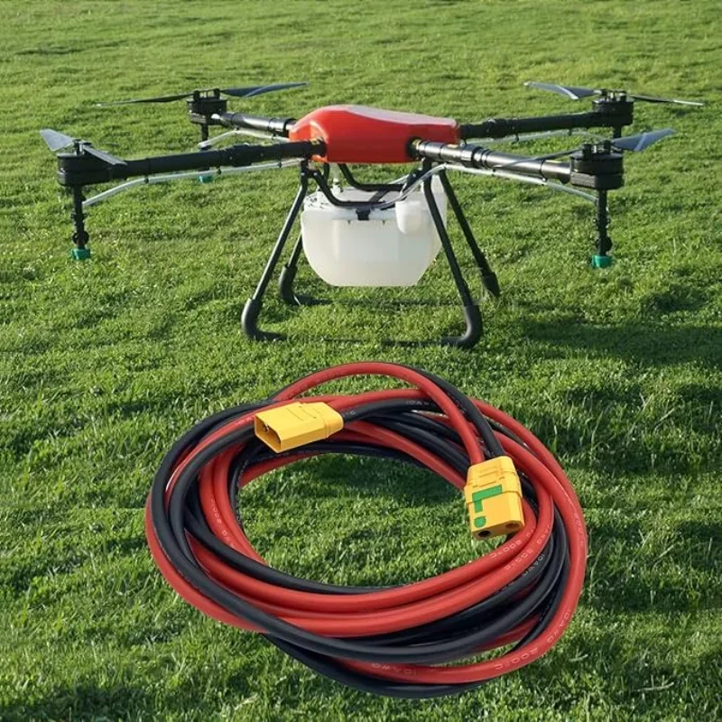 

Soft Silicone Wire XT90-S Anti-spark Female To XT90 Male Plug 8#RC Lipo Battery FPV Drone Large Model Airplane Extension Cable