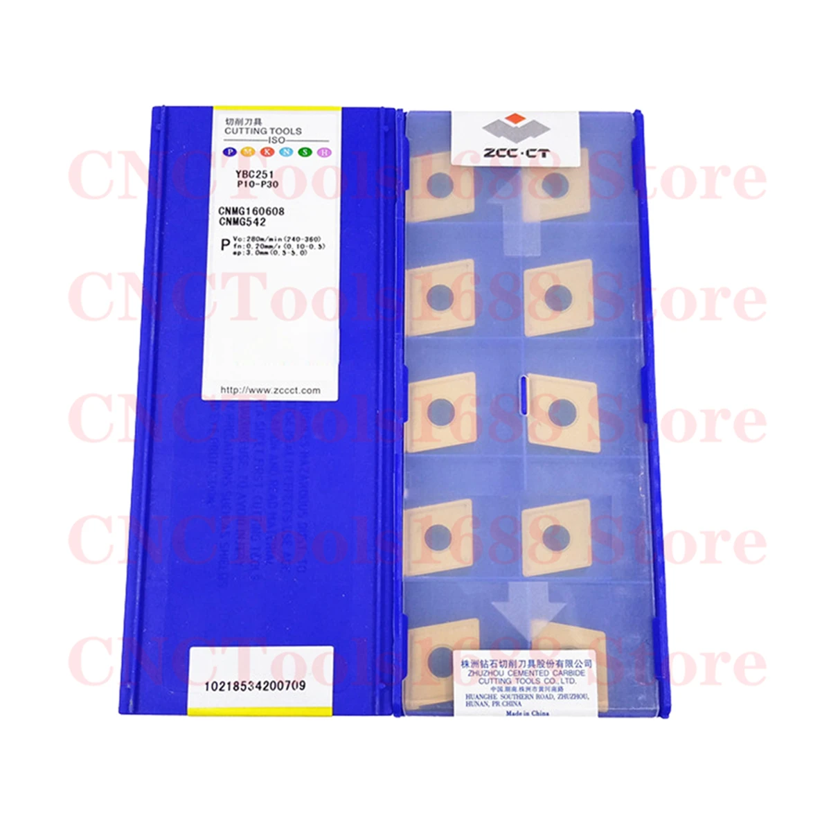 ZCC.CT CNMG120404 CNMG120408 CNMG160608 CNMG160612 YBC251 YB6425 Carbide Insert CNMG Inserts