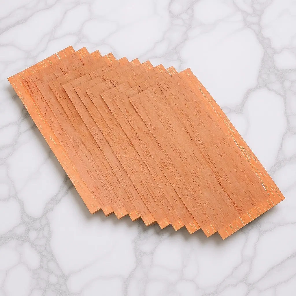 

10 шт. кедровых досок 150x65 мм толщиной 0,3 мм для хьюмидоров, улучшающие аромат, деревянные аксессуары для хранения сигар