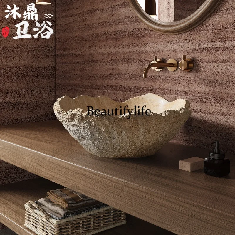 Wabi Sand medieval style table basin hand basin designer folk hotel art bathroom hand basin