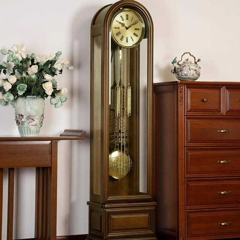 

Floor clock, living room home European clock