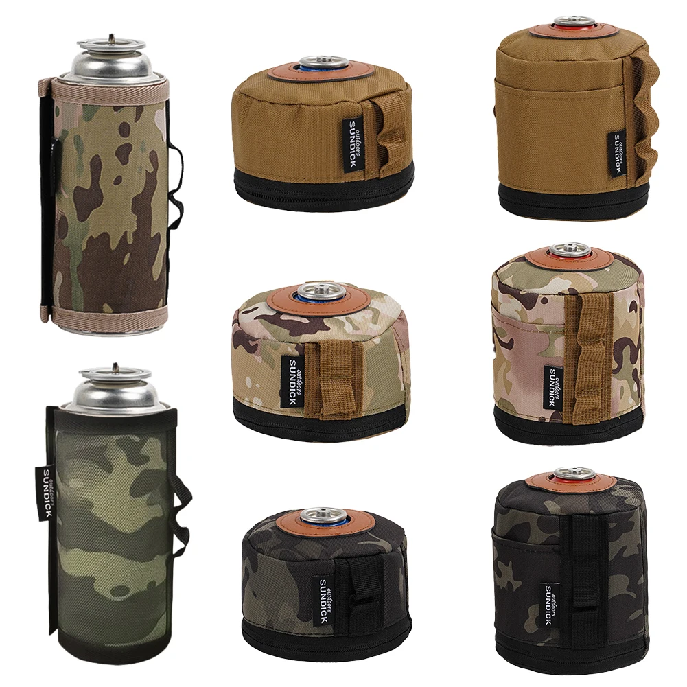 1Pc Camping Gas Tank Case BBQ Gas Canister Protective Cover Picnic Fuel Cylinder Protective Bag Outdoor Camping Equipment