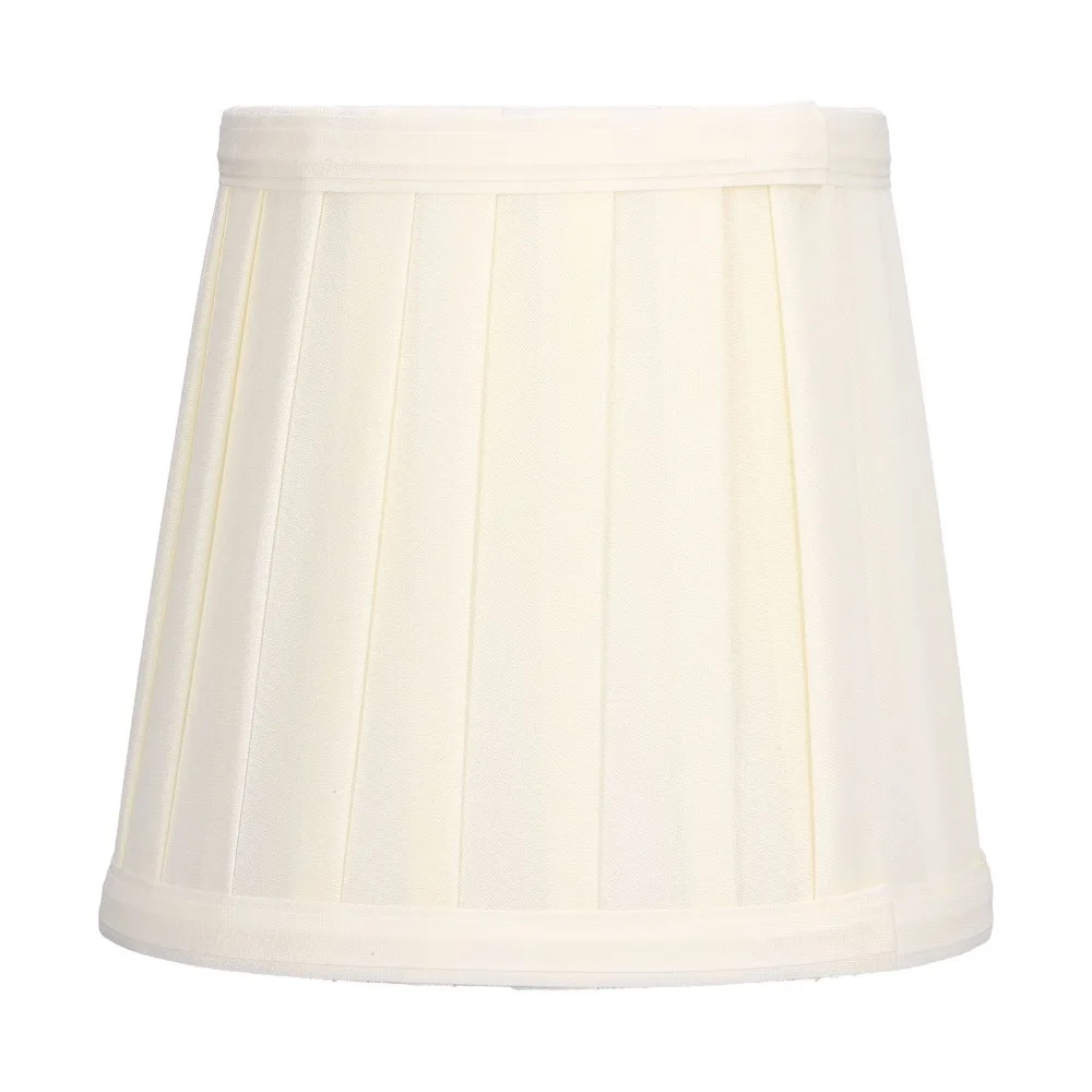 3PCS Modern Fabric Lampshade Clip On Design 5.5 inch Height Chandelier Lamp Shades Small Lamp Shades Floor Lamp