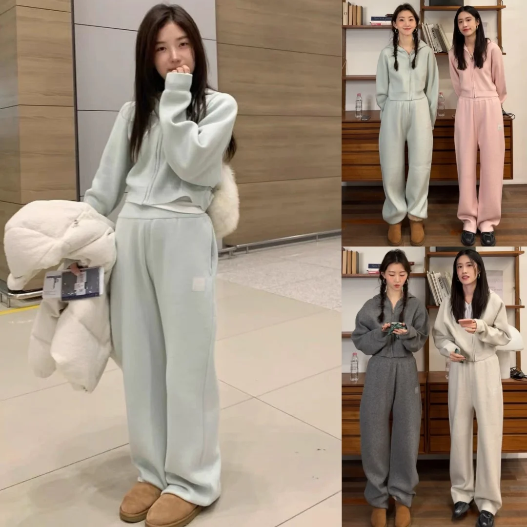 cardigan-ort-tricote-taille-haute-elastique-avec-chapeau-pantalon-decontracte-pour-femme-ensemble-faion-d'automne-materiel-en-laine