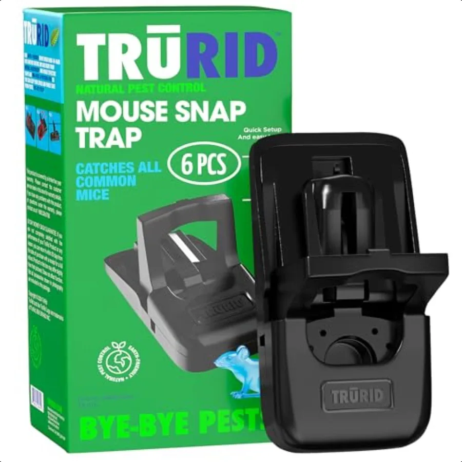 

Ловушки для мыши в помещении для дома, 6-упаковка, ловушка для мыши на открытом воздухе, для использования в помещении, многоразовая безконтактная ловушка для мышей, мгновенная убийца, грызуны, тяжелые