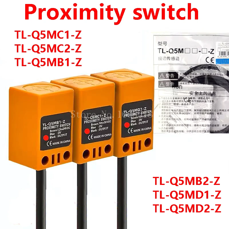 

5PCS/Lot Proximity Switch TL-Q5MB1-Z TL-Q5MB2-Z TL-Q5MC1-Z TL-Q5MC2-Z TL-Q5MB1-F-Z Three-wire NPN Normally