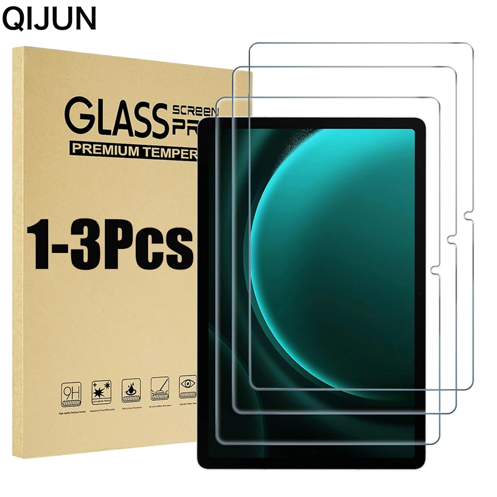 

9H Tempered Glass Screen Protector For Samsung Galaxy Tab S9 FE 10.9 inch 2023 Tablet Bubble Free Ultra Clear Protective Film