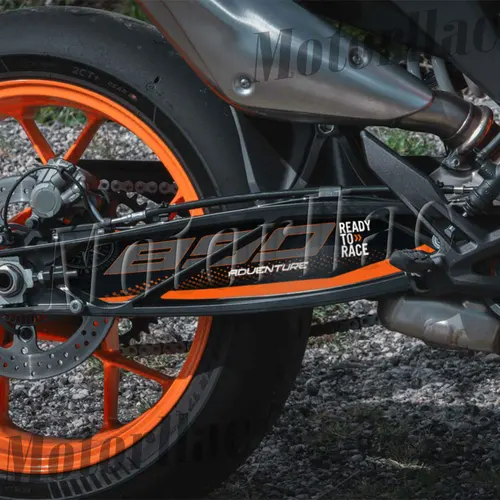 Imagen 2 del producto Para KTM Duke ADV 790 890S 890R 890GP 3M Kit de pegatinas basculantes para motocicleta accesorios de calcomanía de protección de eje giratorio impermeables