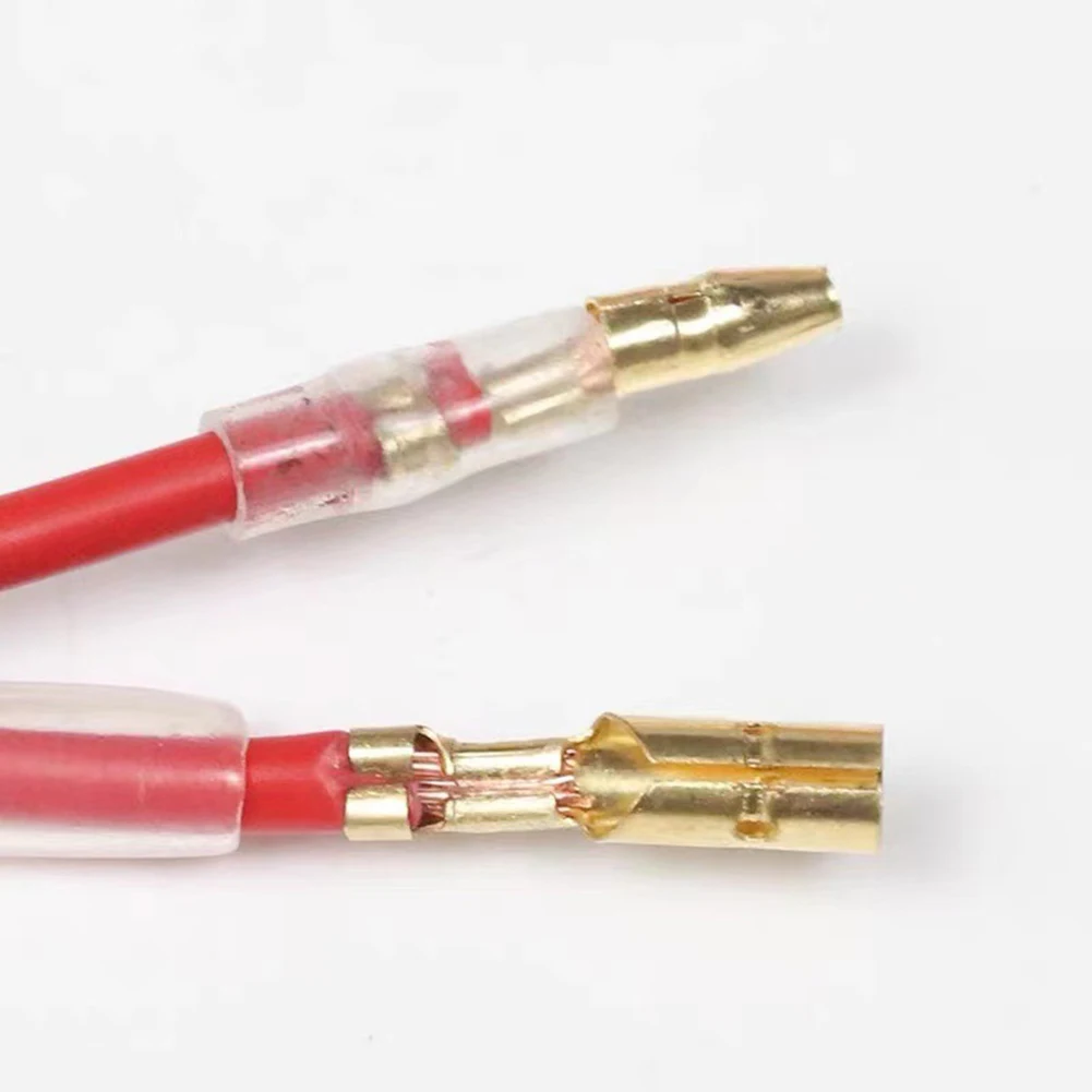 120PCS Connectors As Shown Brass Wire Connectors Compact Plastic Case Easy Connection Insulated Wire Connectors