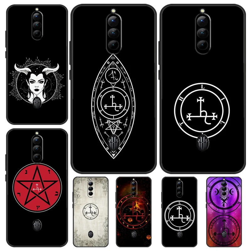 Sigil of Lilith Case For ZTE Nubia Red Magic 8 Pro 8S Pro Plus RedMagic 6 7 6S 7S Pro 5S 5G 6R Fundas