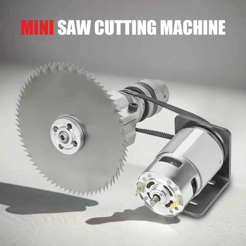 

Electric Cutting Grinder 775 24V 8000RPM Spindle Cutting Saw Machine Pulley Workbench Power Tools Wood Chain Mini Saw Cutter