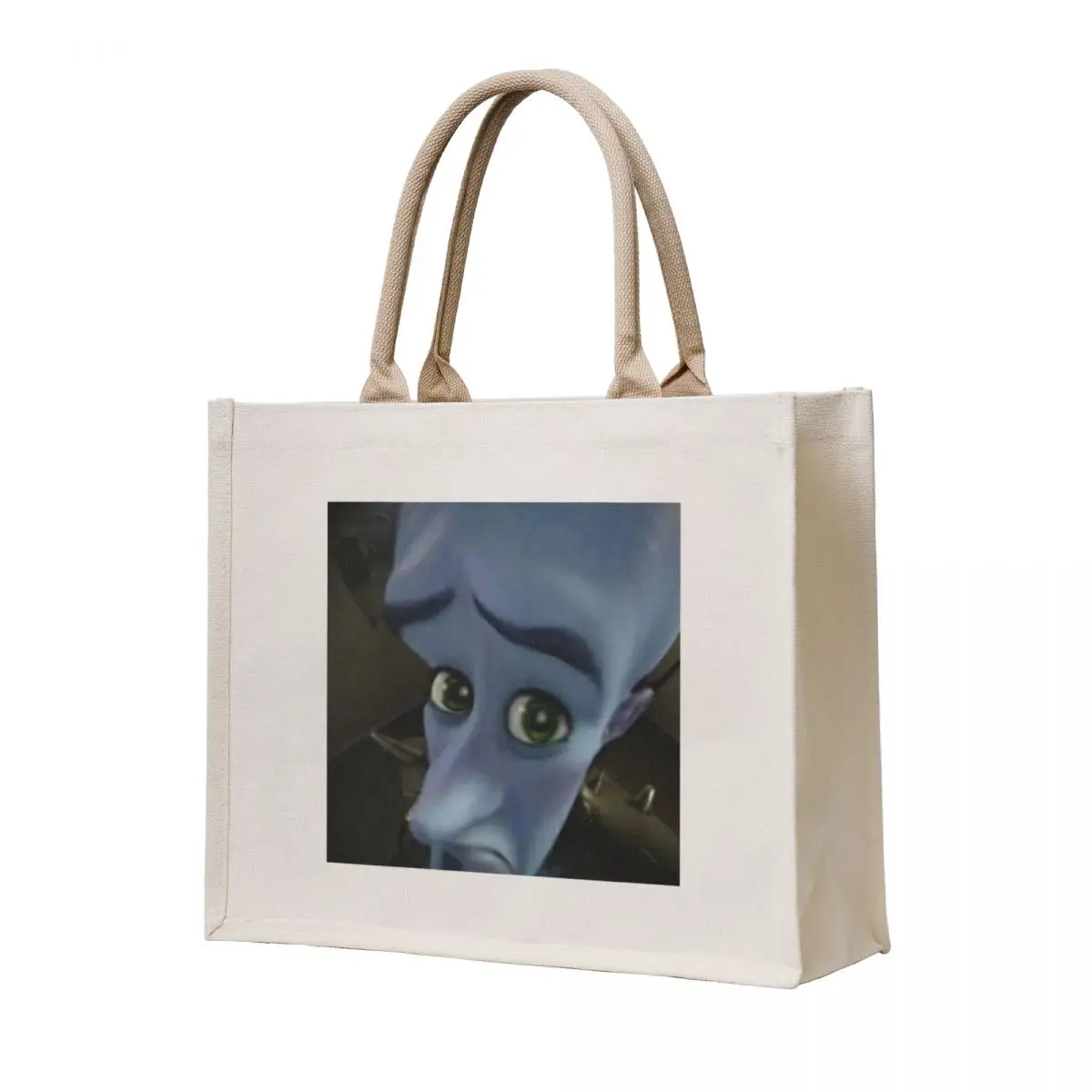 

Megamind No meme Tote Bag Reusable bags Large bags for women sacs de shopping