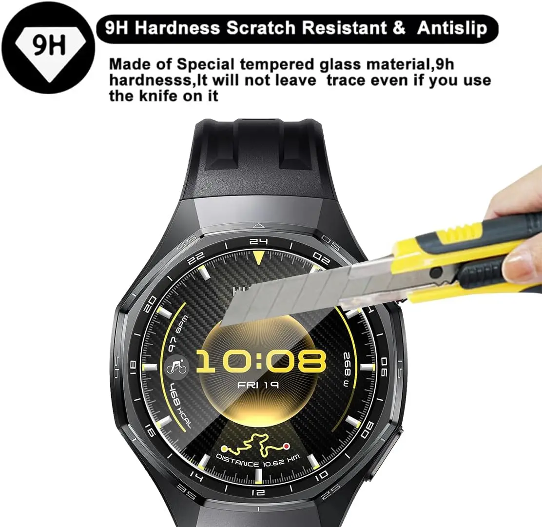 حامي الشاشة لهواوي ساعة GT6 برو 46 مللي متر هيدروجيل فيلم HD التغطية الكاملة لينة طبقة رقيقة واقية لهواوي GT6 46 مللي متر ملحق
