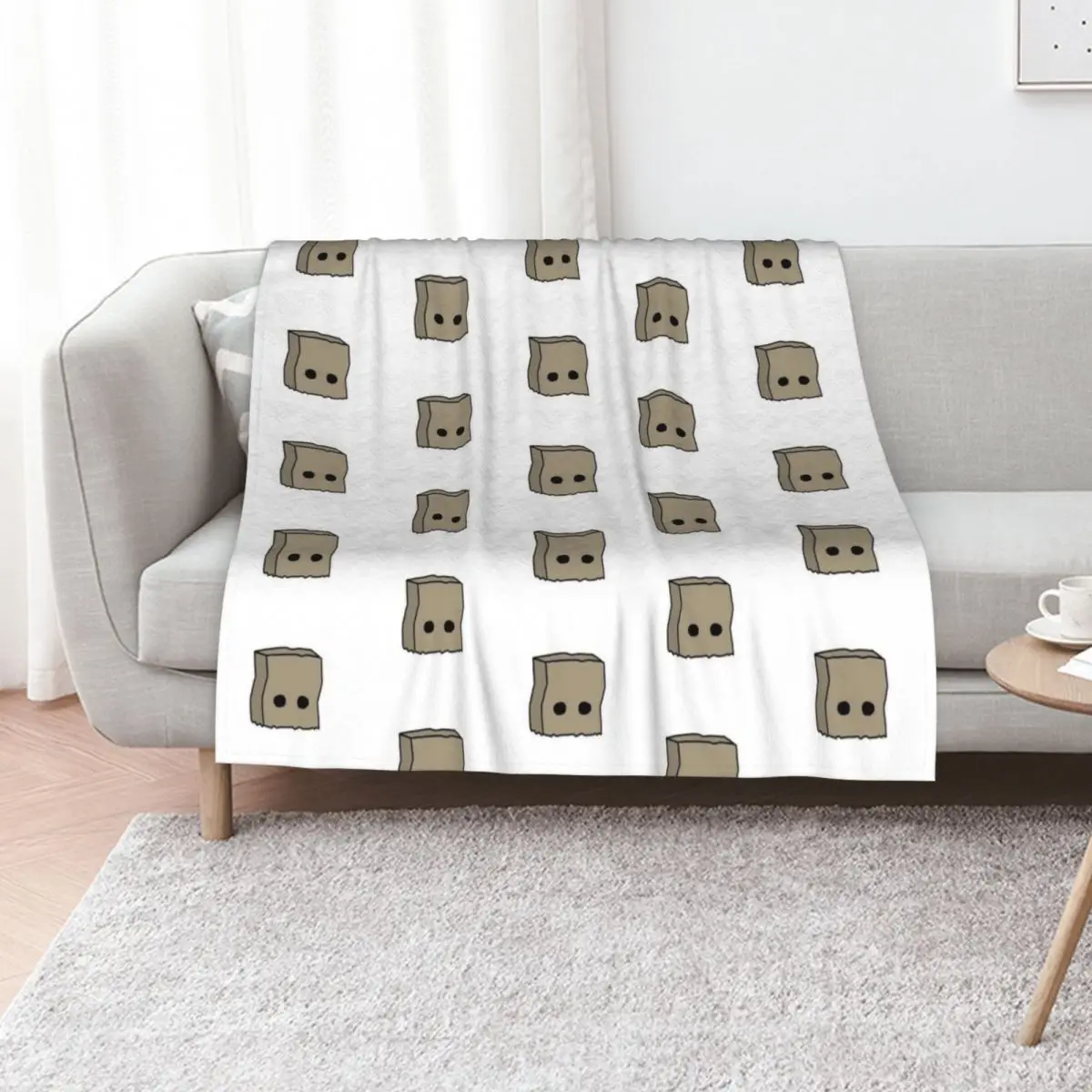Cute Mono sticker Throw Blanket sofa bed Winter beds Blankets For Sofas blankets ands christmas gifts Bed Blankets