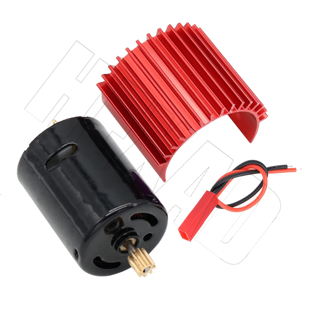 52000 rpm 370 High Speed Motor for WPL D12 Gearbox RC Airplane Truck Tracked Vehicle Model Car Accessories