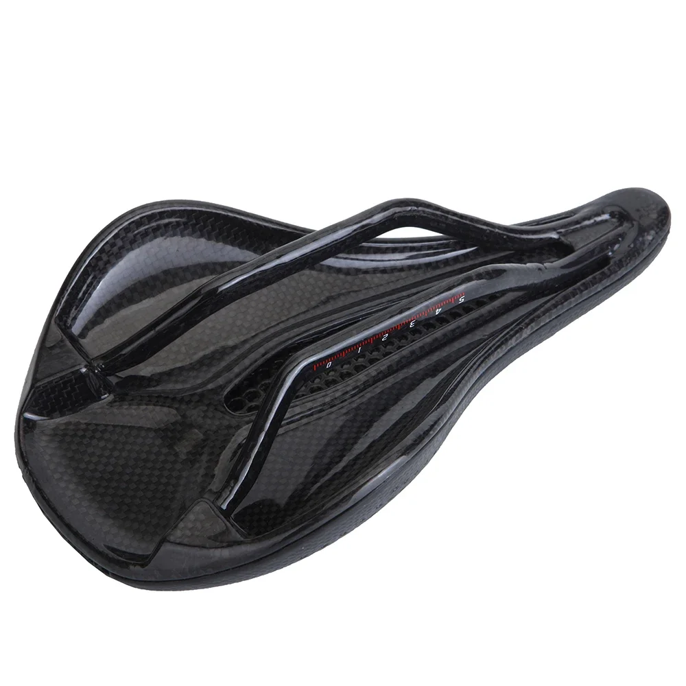 

BALUGOE bicycle 3D printed saddle, carbon fiber saddle, comfortable road bike mountain bike seat, comfortable honeycomb pad