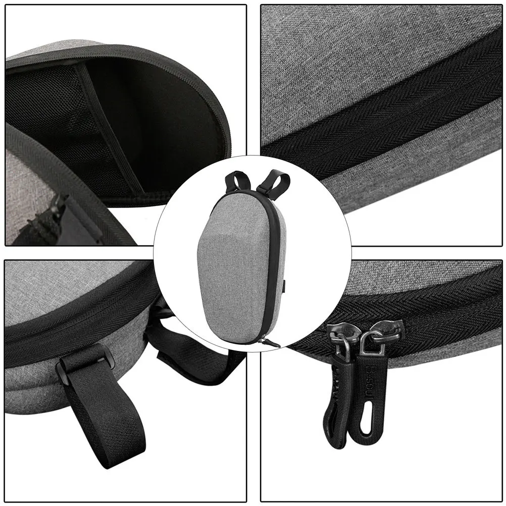 

Electric Bike Storage Pouch Eva Material Durable Lightweight Multifunctional Pouch Large Capacity Phone Flashlight Bottle