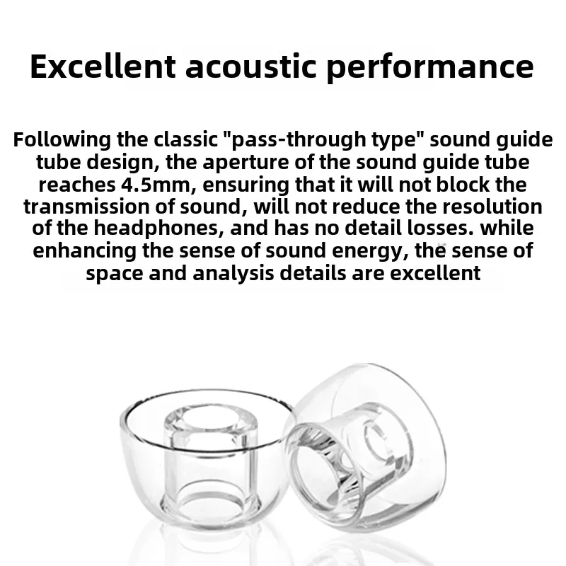 Eartips For Bowers & Wilkins Pi8 Eartips Silicone Earbuds Tips Anti-Slip Noise Reducing Earplugs Earphone Accessories