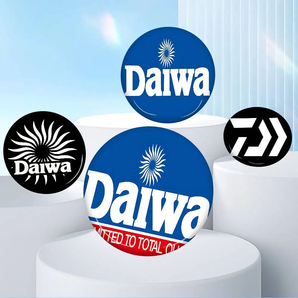 Daiwa Fishing Logo Anime Brooches Cute Cartoon  Badge Jacket Jeans Lapel Pin Gift Accessorie