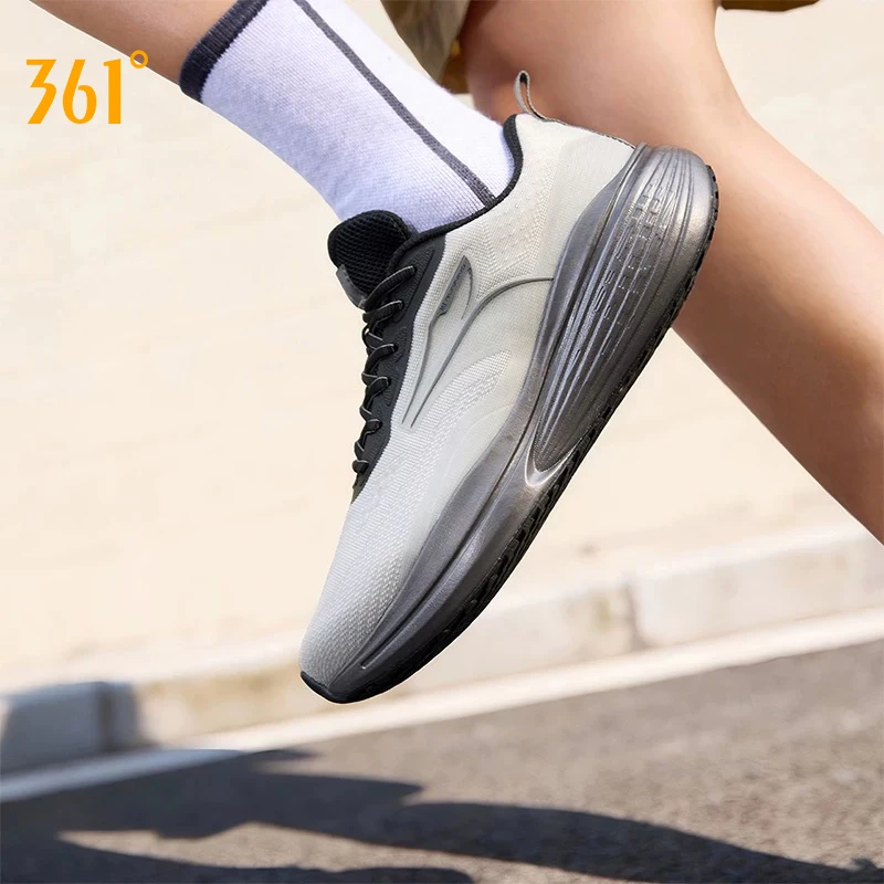 

361 Degrees Shengshi Men Casual Jogging shoes Stable Elastic Lightweight Mesh Breathable Comfort Male Running Sneakers 672612205