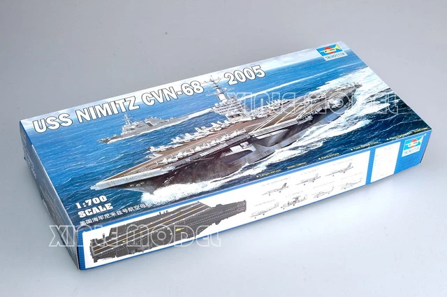 Trumpeter Plastic Assembled Ship Model Kit 05739 US Navy Nimitz Aircraft Carrier CVN-68 1/700