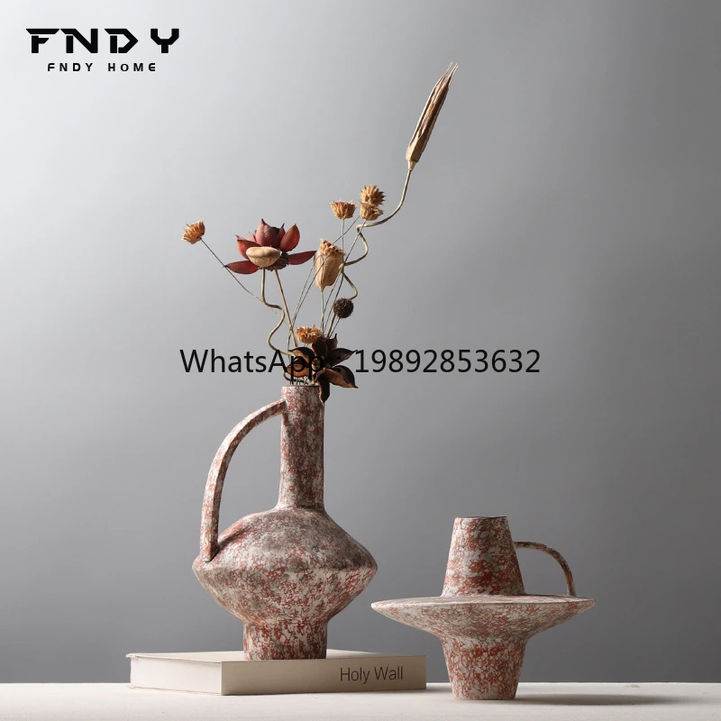LYY Ceramic Vase Niche Model Home Creative Flower Arrangement Decoration Ornament