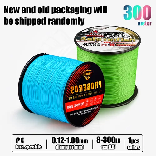 Imagen 2 del producto 8 hebras PE trenzado Dyneema Rock/Pesca en el mar 0,1mm-1,0mm 6LB-300LB línea de señuelo principal sin enredos tejido multifilamento línea de PE con cable