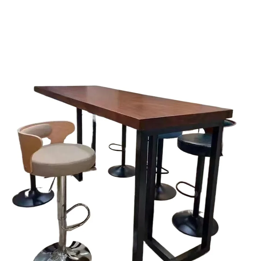 Wrought iron bar table,bracket, balcony frame,  highleg, narrow foot, dining , coffee