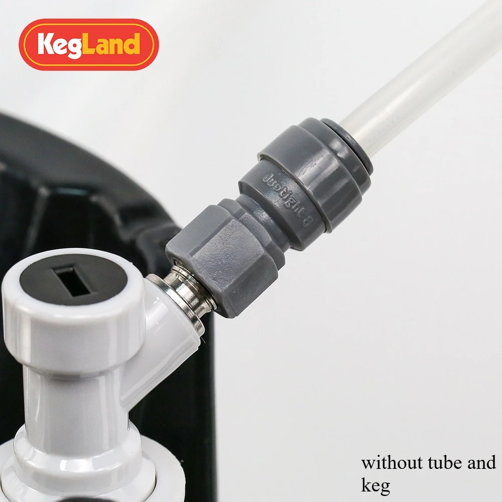 KegLand Liquid / Gas Ball Lock Connector Kits with 8mm/9mm Duotight Joint Commercial Home Craft Brewing