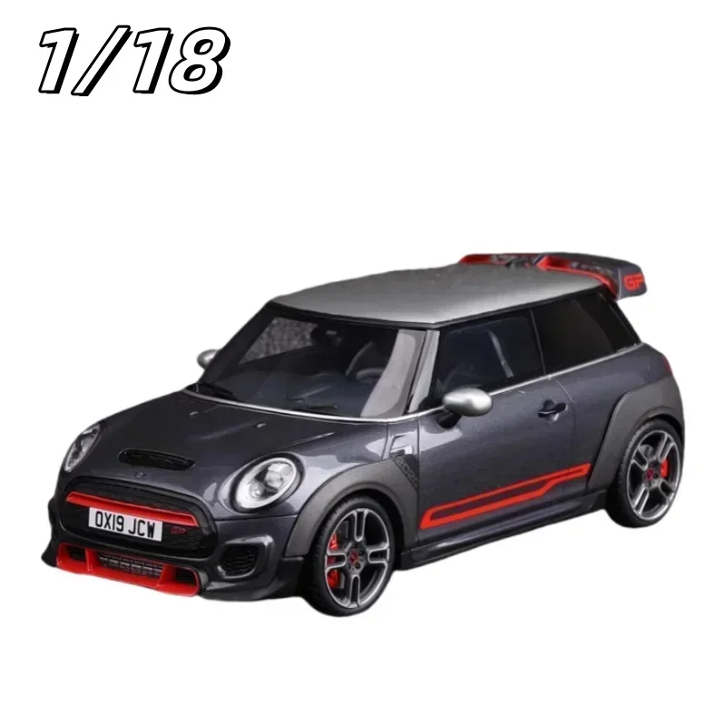 1:18 John Cooper Works BMW MINI JCW GP resin simulation static model, children\'s collection toys, holiday gifts for children.