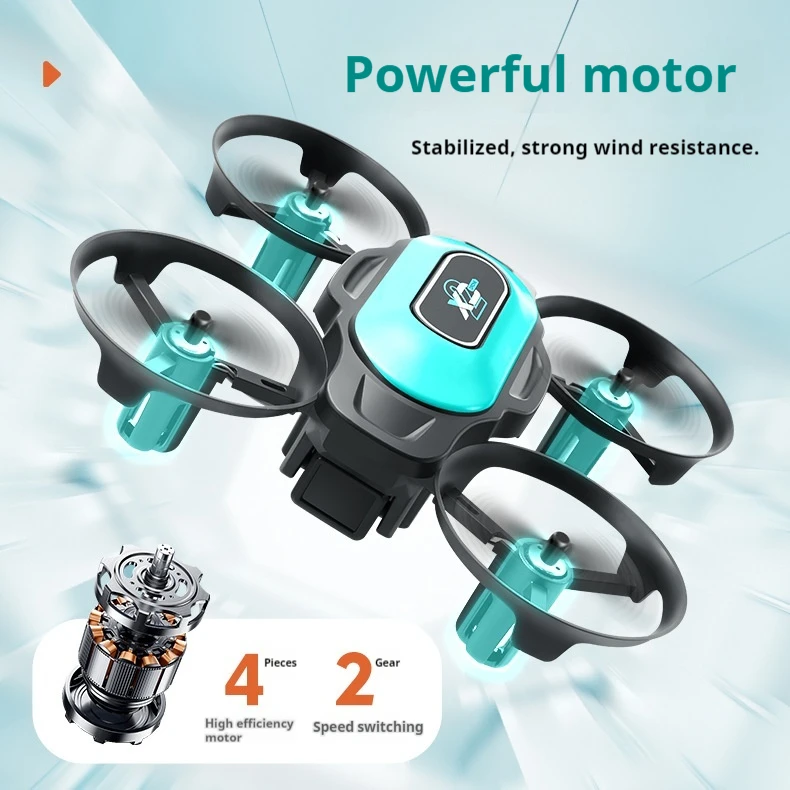 Xd2 mini veículo aéreo não tripulado com alta pressão anti queda e anti colisão aeronave de quatro eixos brinquedo de controle remoto natal