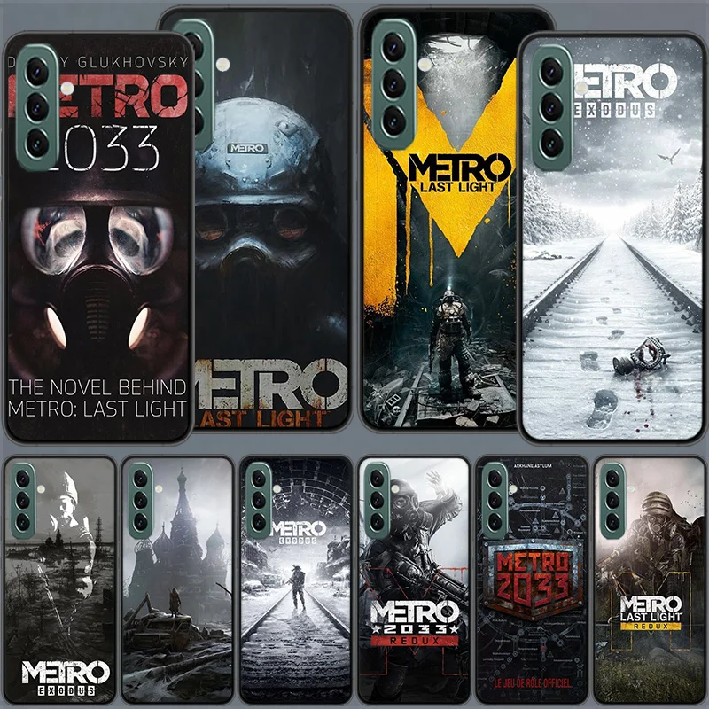 Metro 2033 Phone Case for Samsung A54 A14 A24 A34 A17 A37 A57 A55 A35 A25 A15 A07 A05S A04S A12 A22 A32 A52S A72 Galaxy Note 20