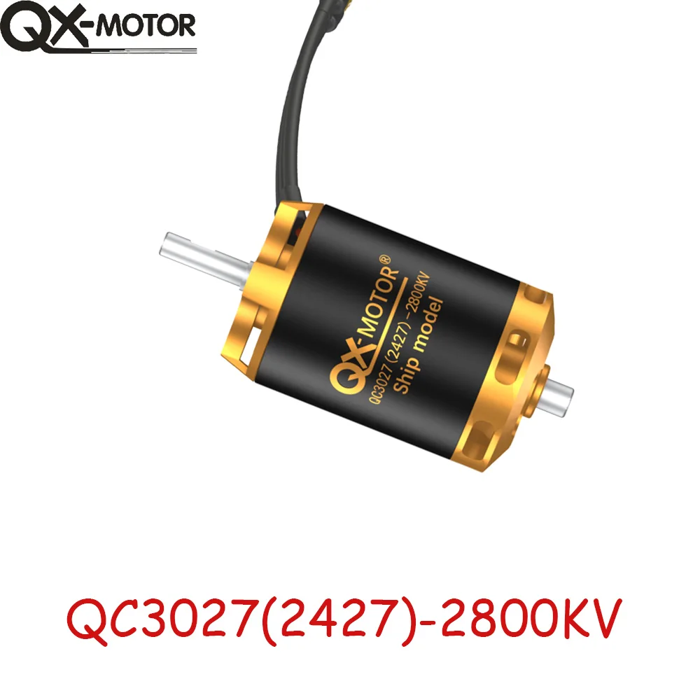 QX-MOTOR qc3027 2800kv 3600kv 3800kv dc bürstenloser motor für diy rc auto schiff boot modell