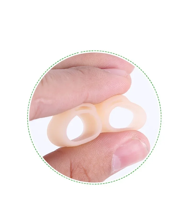 8 pz/set 4L + 4R Silicone Guzheng Thumb Finger Guard Protector accessori per strumenti a corda (non includere nail pick)