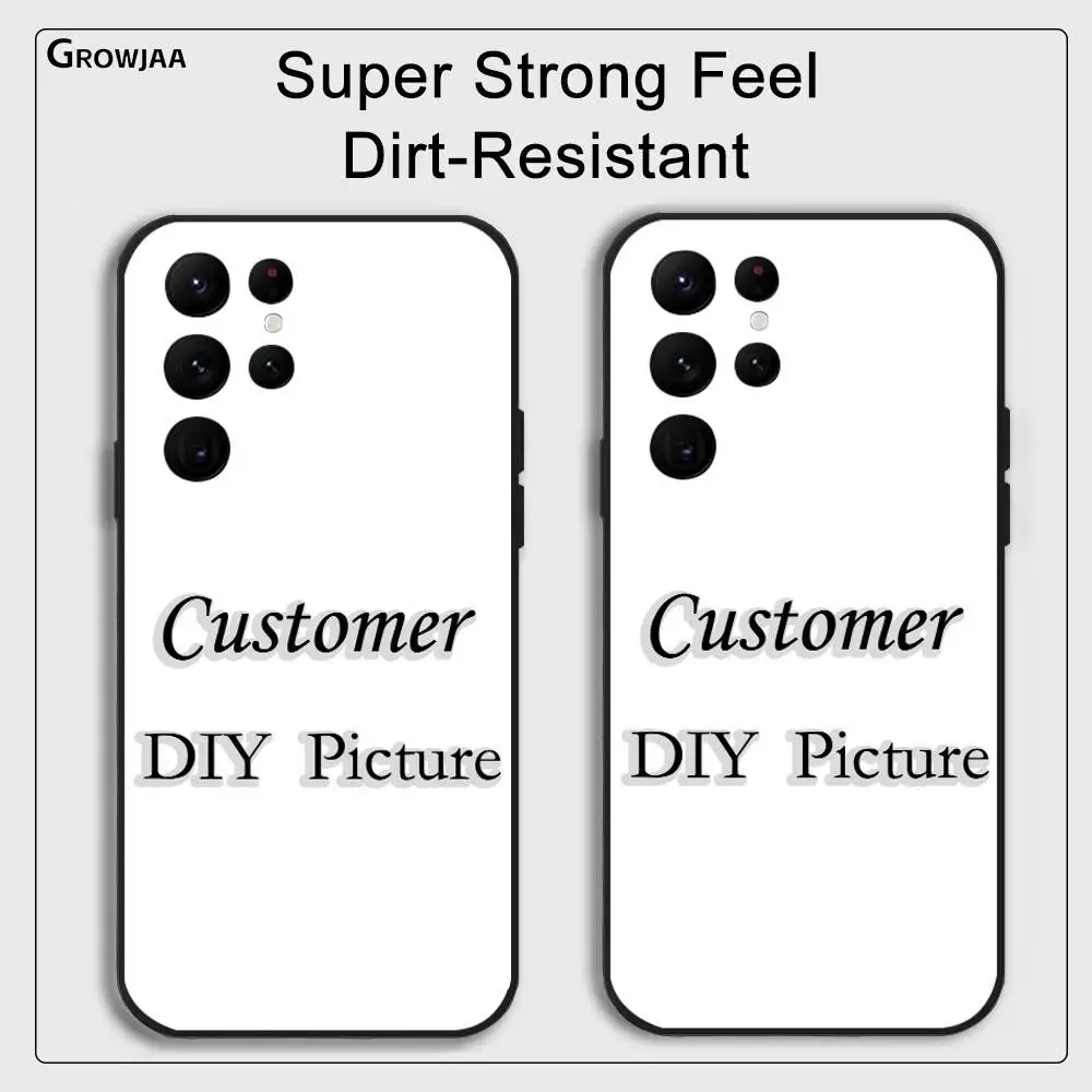 

DIY Customer Picture Gift Phone Case For Samsung Galaxy S24 Ultra S22 S23 Ultra S21 S20 5G Protective Silicone TPU Soft Funda